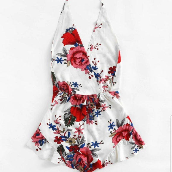 Floral romper - Picture 3 of 5